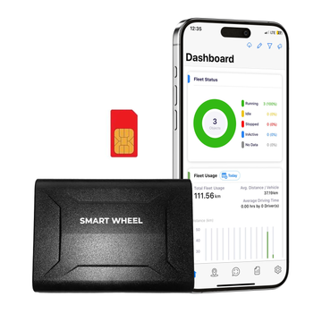 Smart Wheel Magnetic GPS Tracker